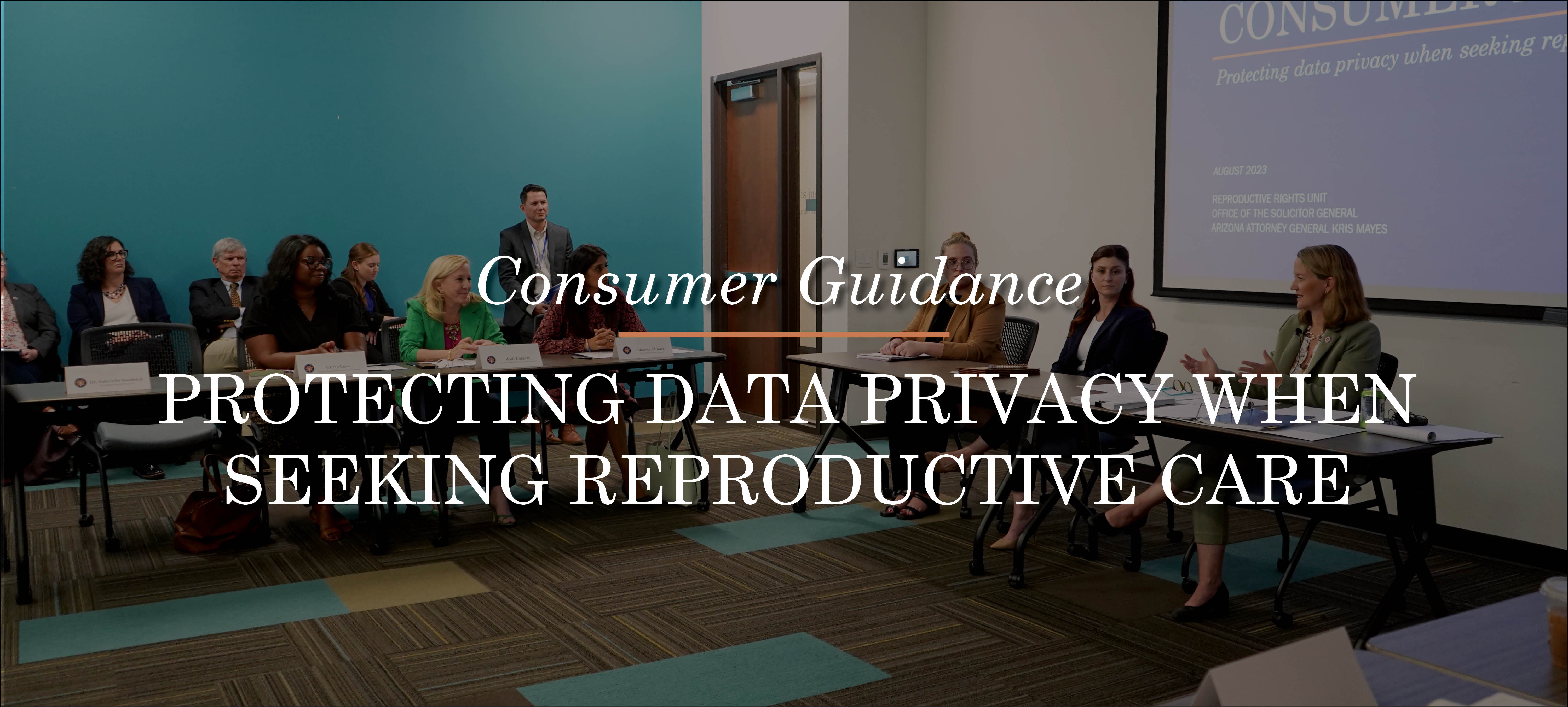 consumer guidance | protecting data privacy when seeking reproductive health care