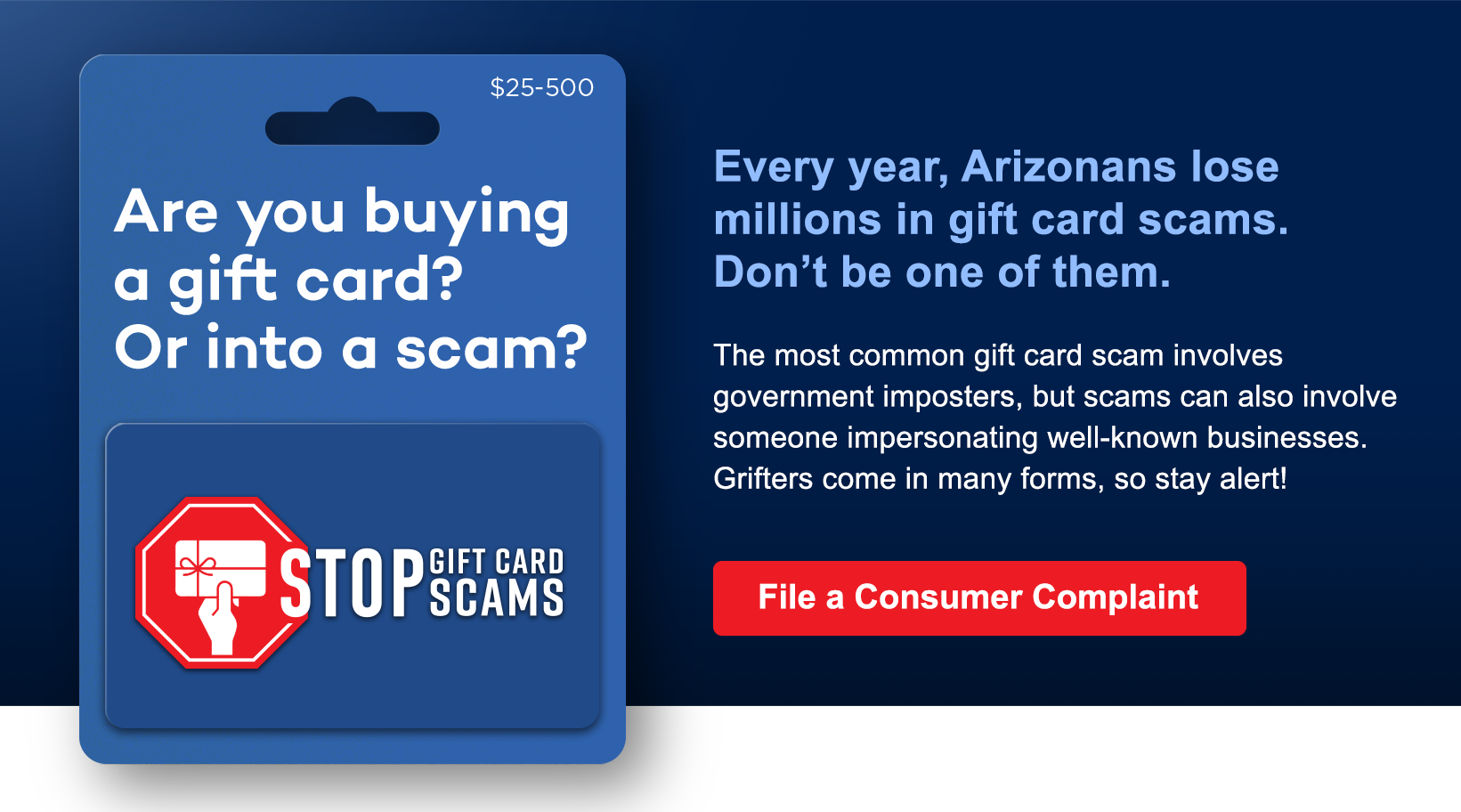 Beware of Gift Card scams