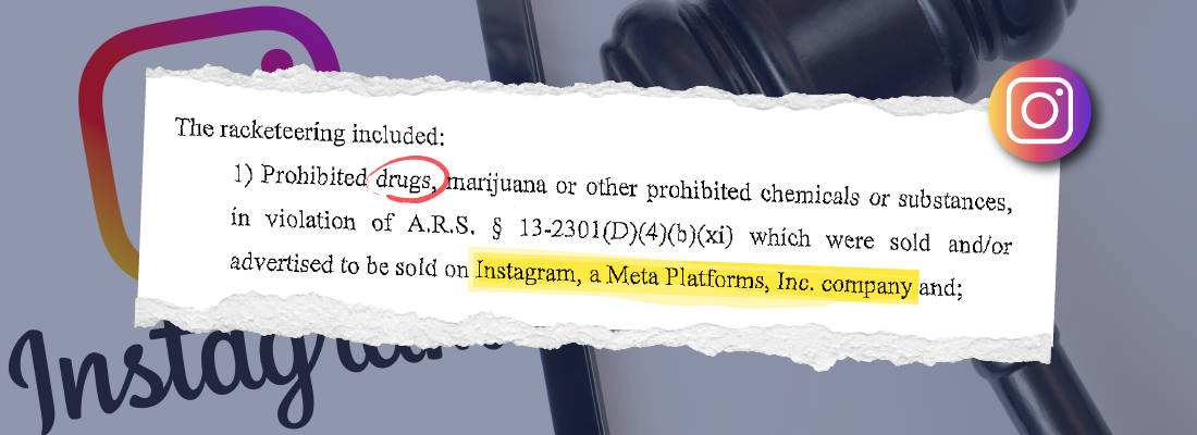 Racketeering charge on social media app Instagram
