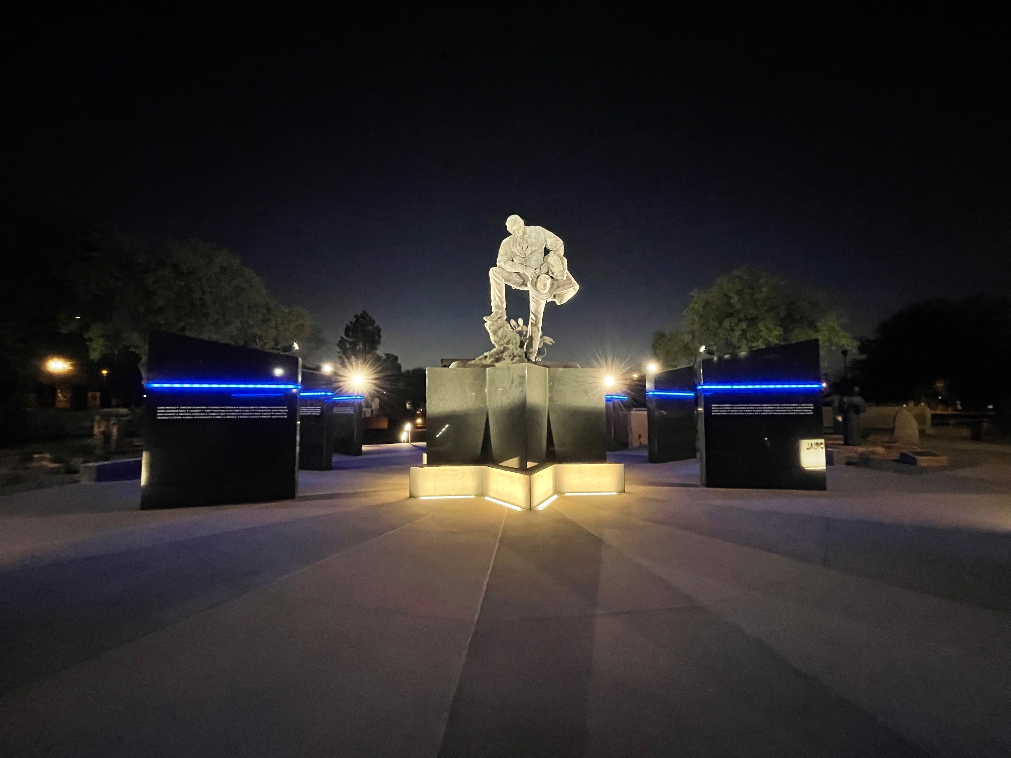 Fallen Officers memorial.