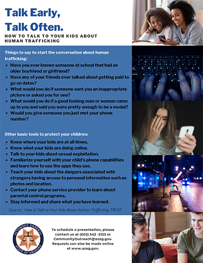 Talk Early, Talk Often - Human Trafficking