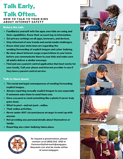 Talk Early, Talk Often - Internet Safety
