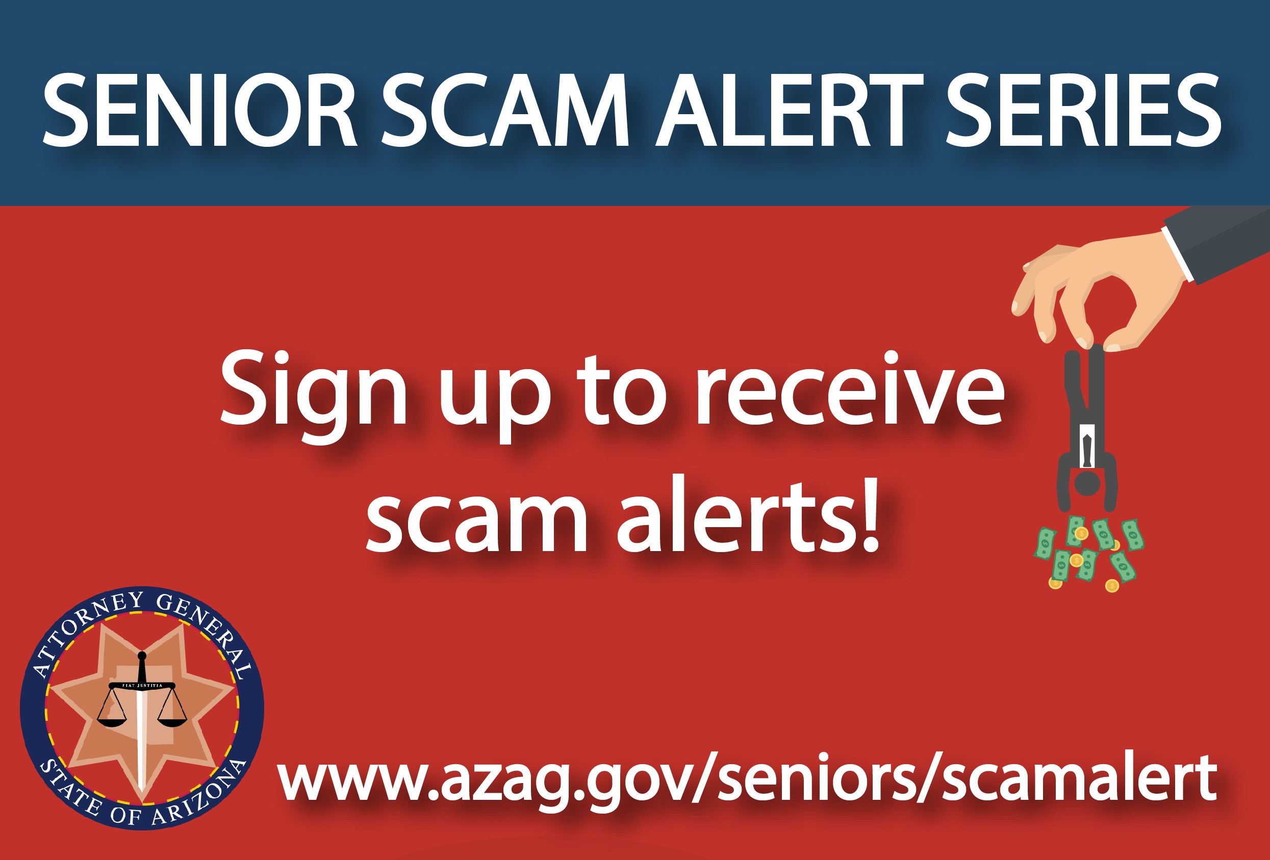 Senior Scam Alert Series banner