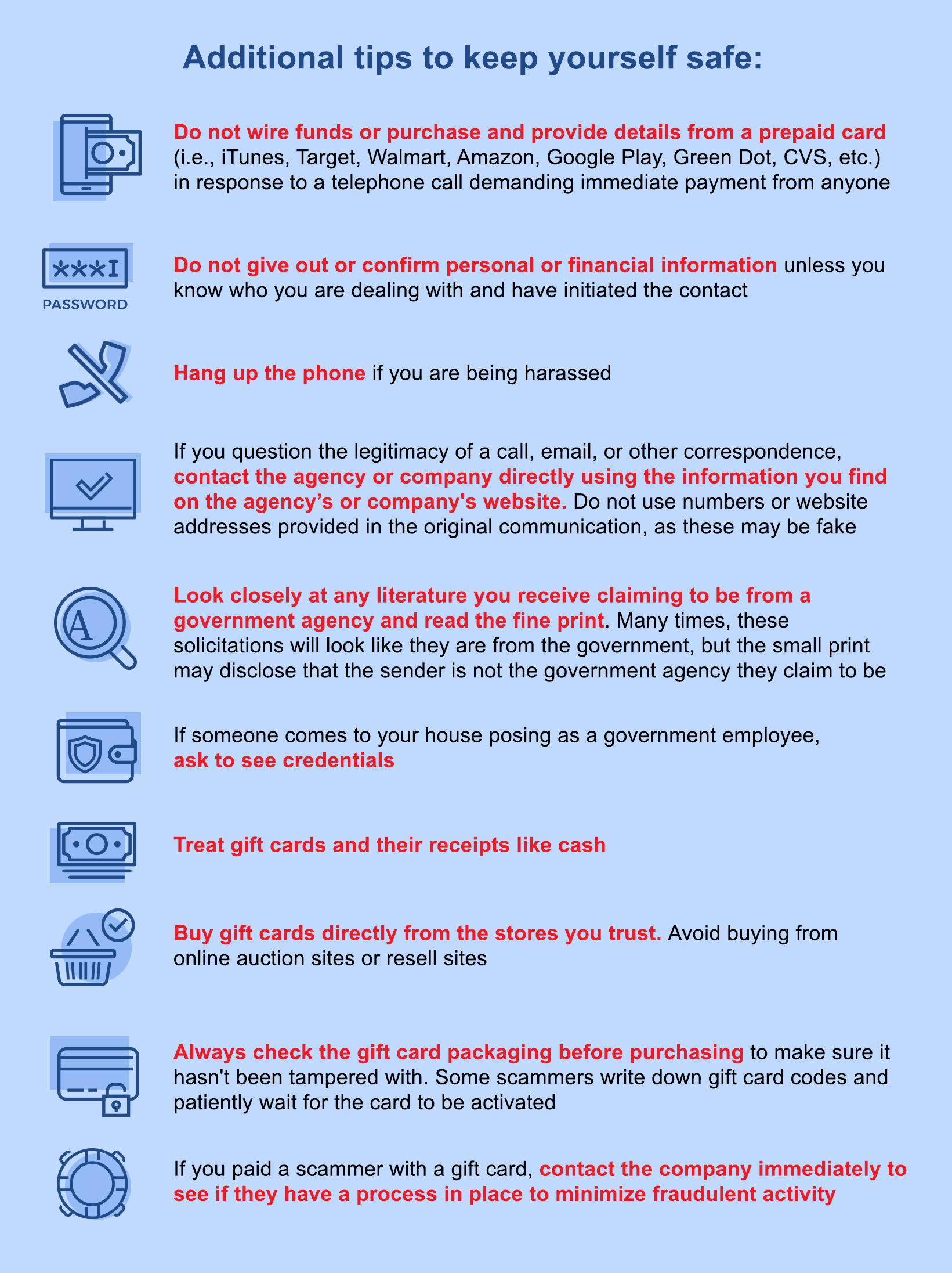 Common Gift Card Scams & How to Protect Yourself