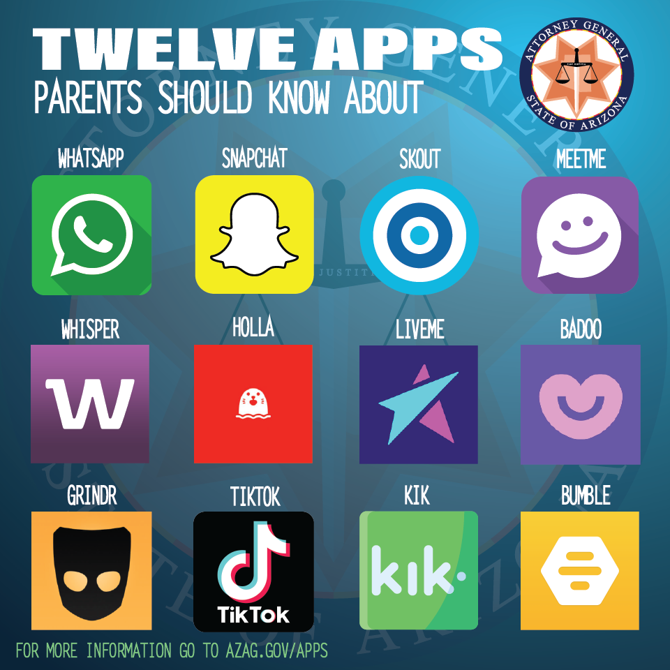List of twelve apps that are featured.