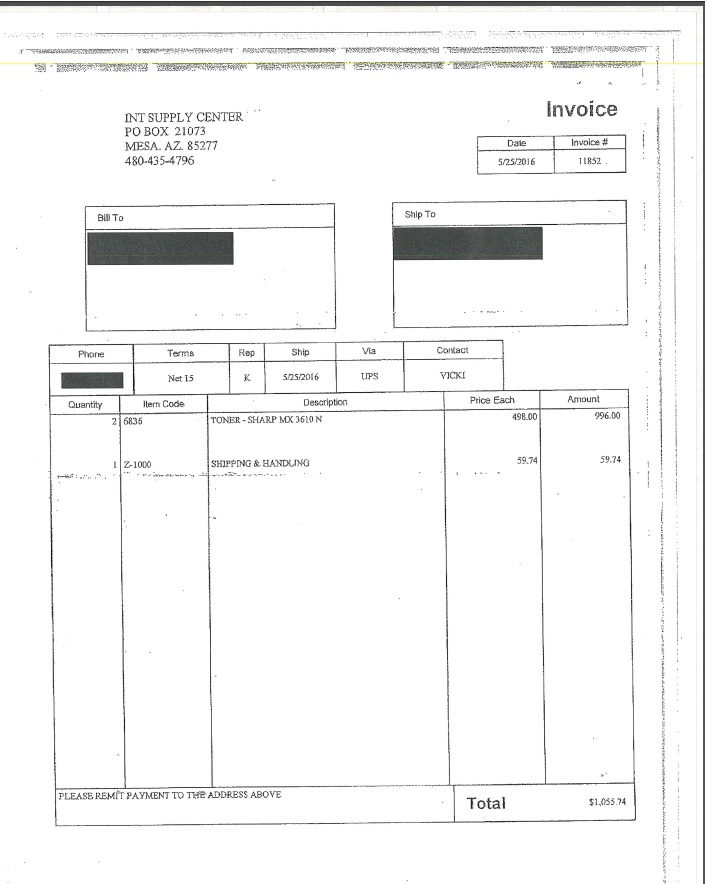 Invoice