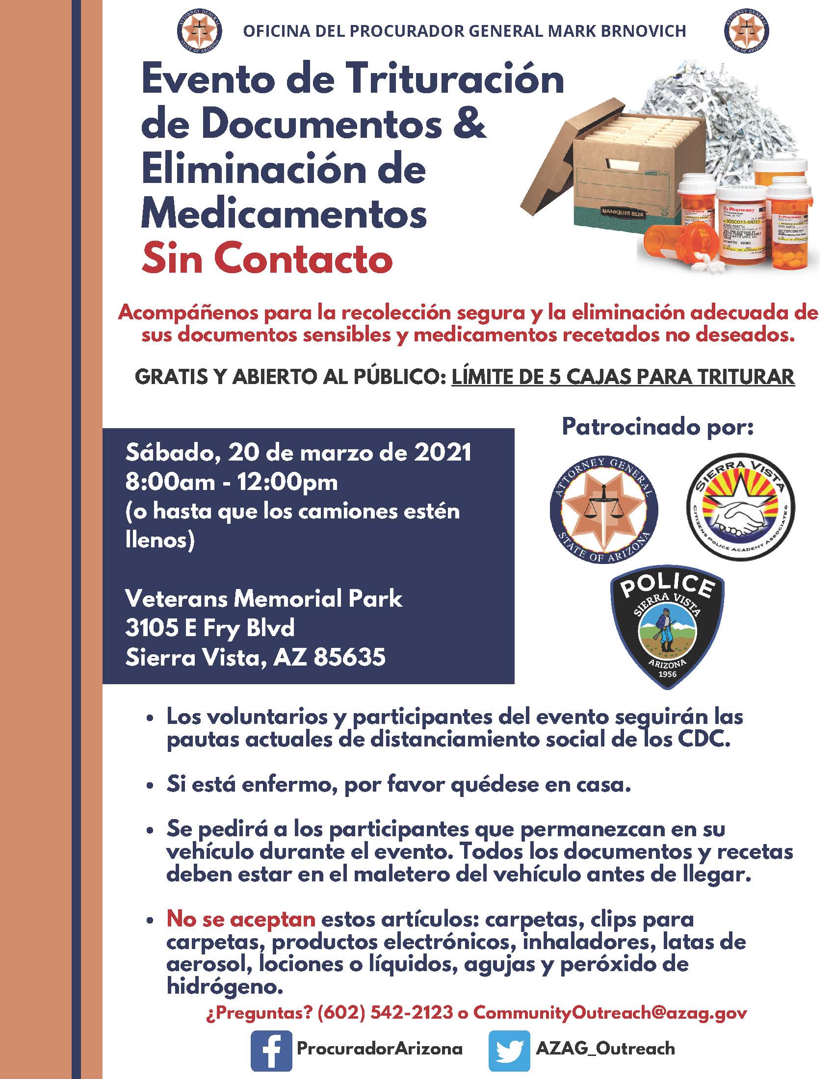 flyer Spanish